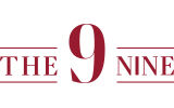 The Nine logo: Text separated by the number 9.