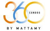 360 Condos Logo: Text 360 Condos by Mattamy.