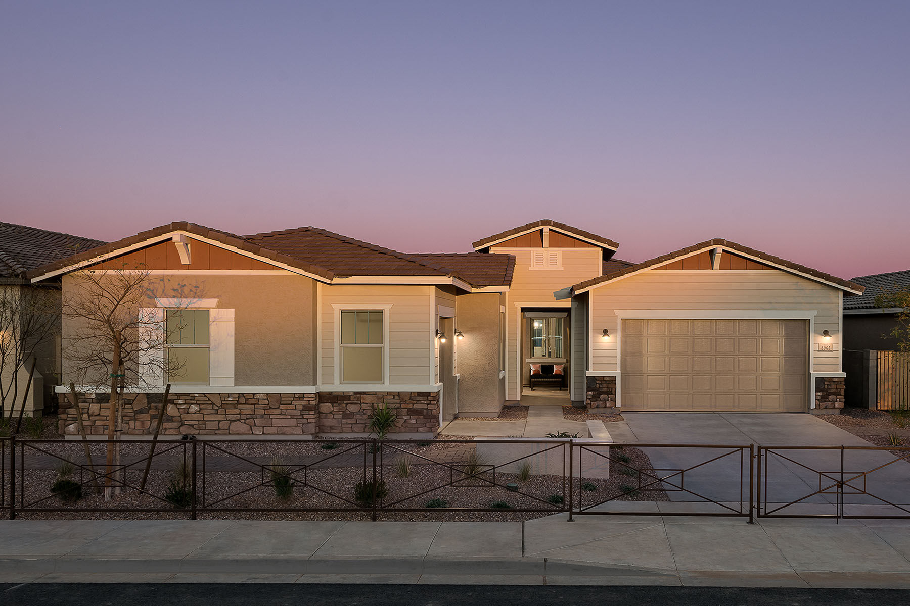 The Castleton Floorplan in Goodyear AZ Welcome to Azure Canyon