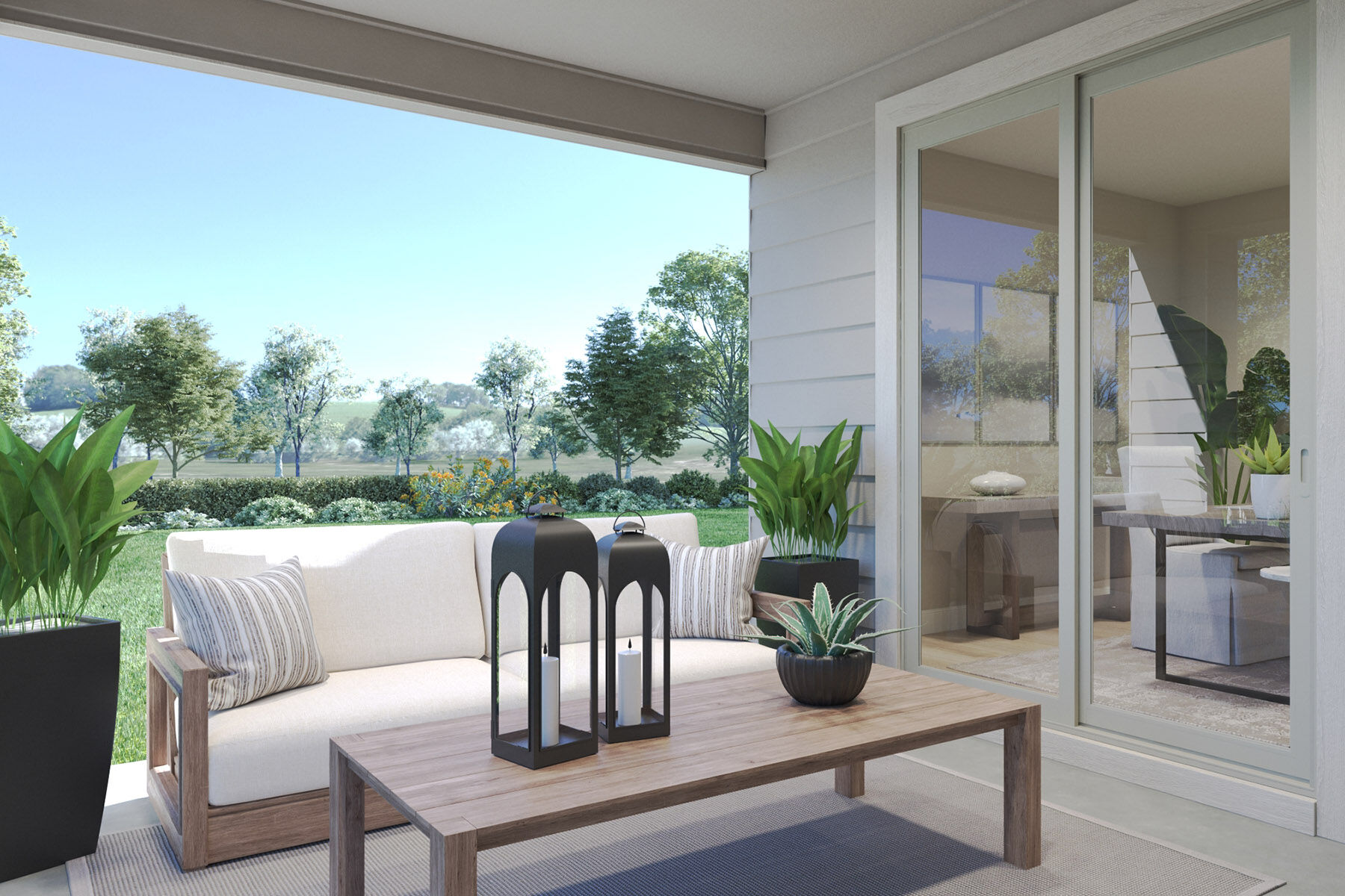 Photo representation of the Marley plan. Colors, finishes and options will vary.