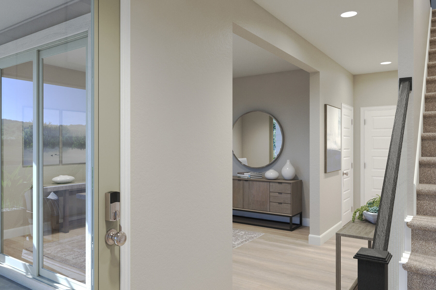 Photo representation of the Marley plan. Colors, finishes and options will vary.