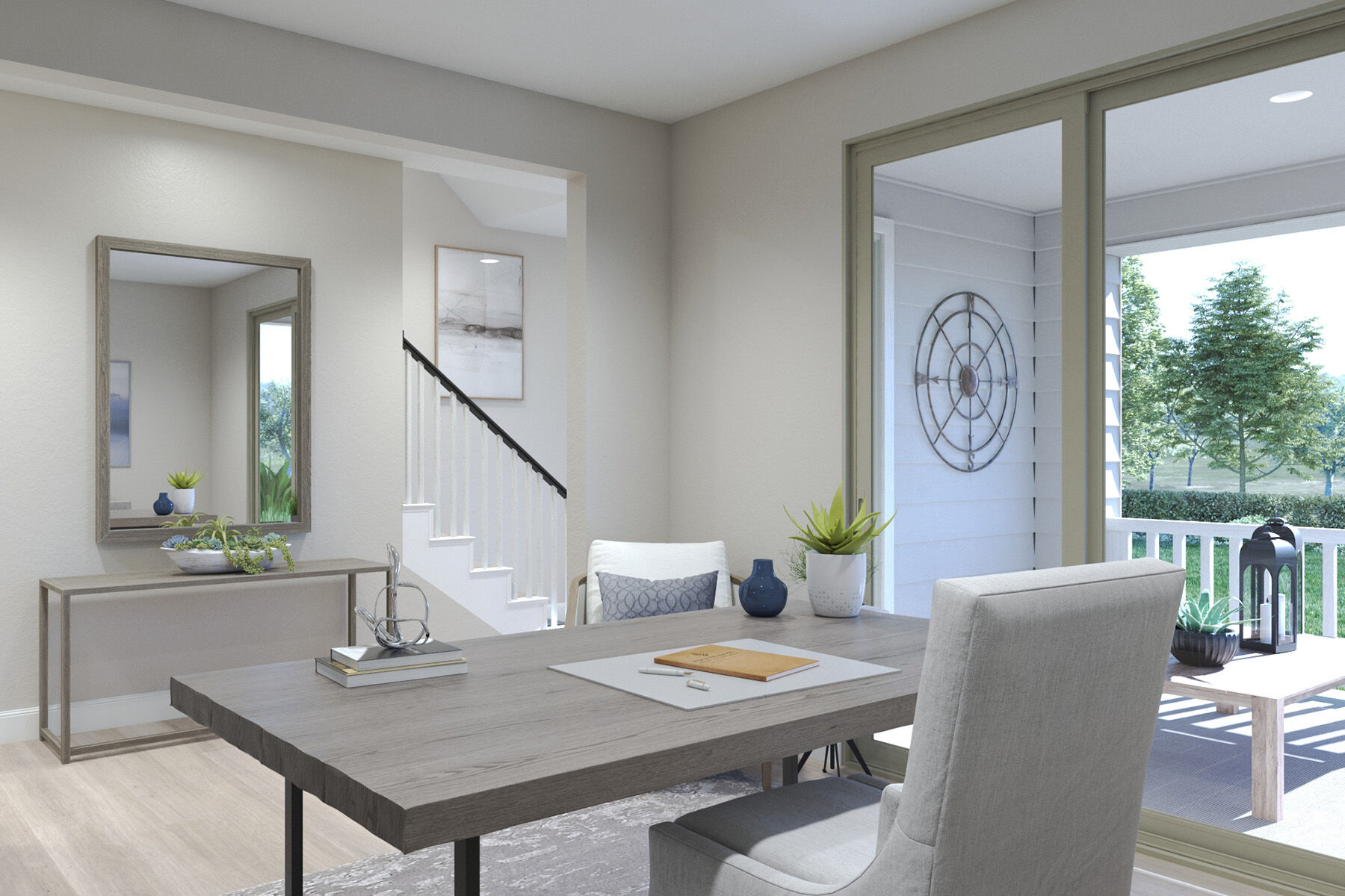 Photo representation of the Marley plan. Colors, finishes and options will vary.