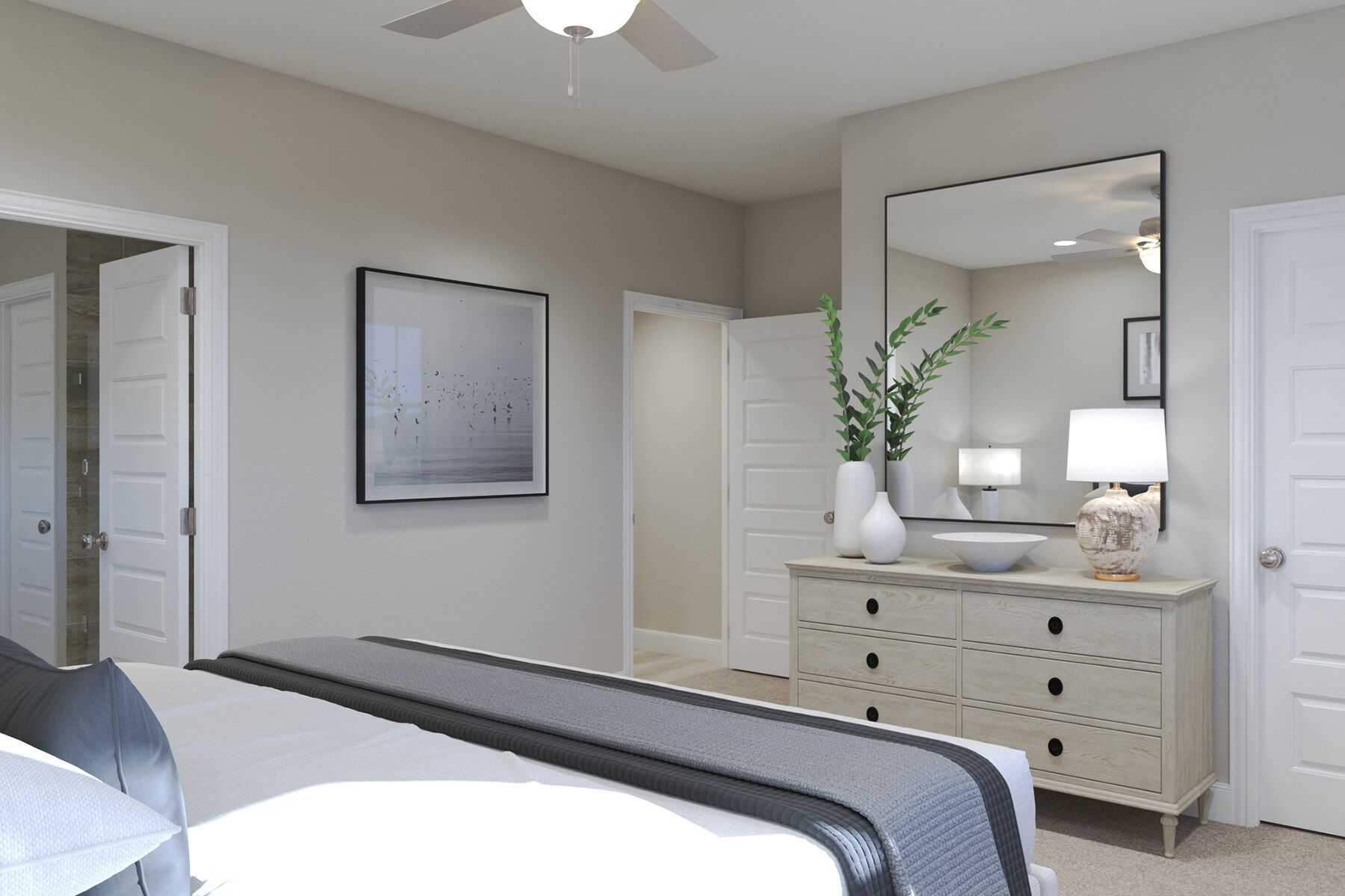 Photo representation of the Marley plan. Colors, finishes and options will vary.