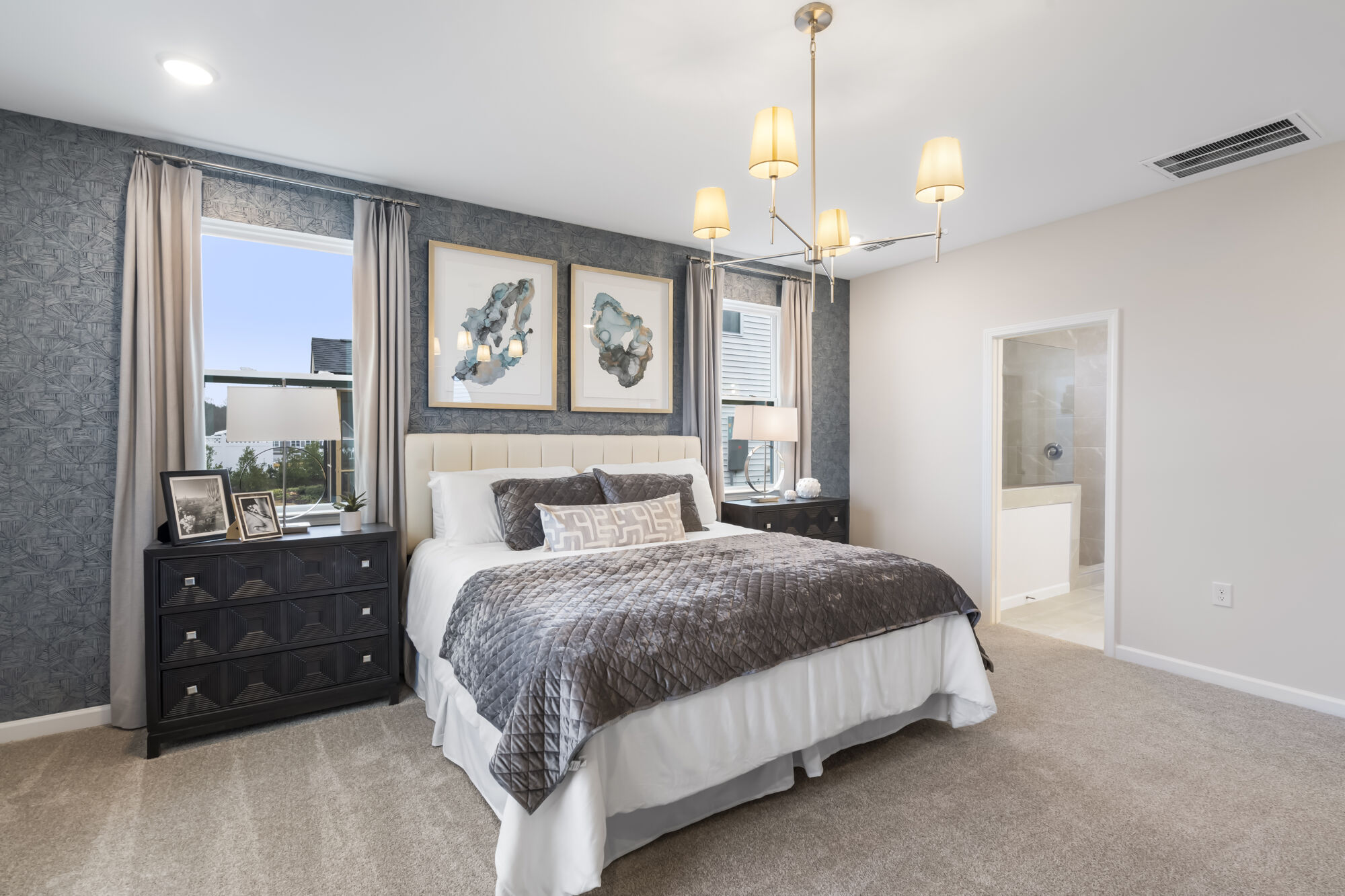 Clearwater Model Home - Owner's Bedroom