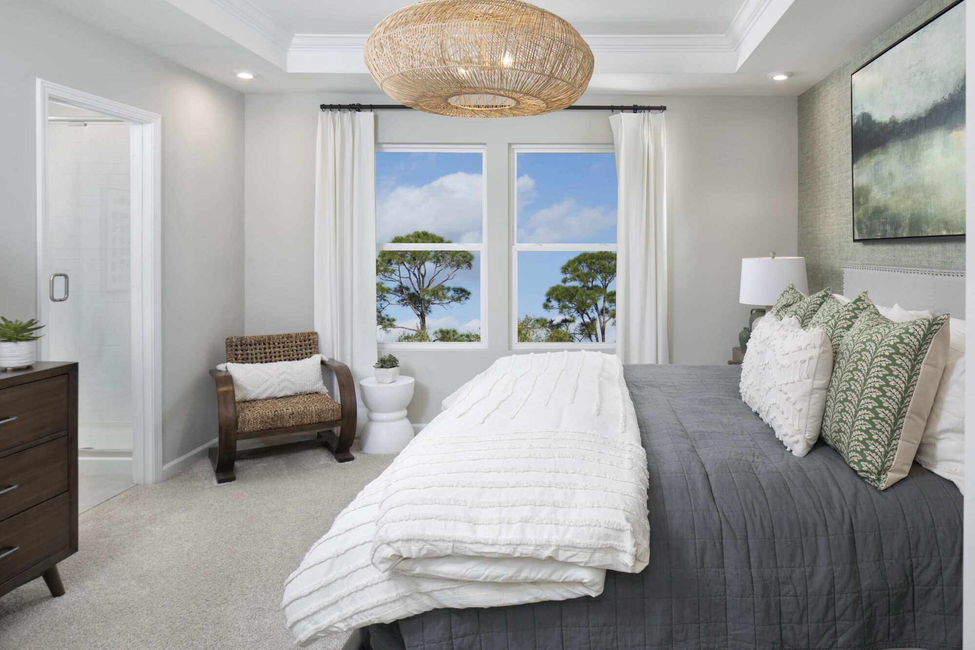 Photo representation of the Briana plan. Colors, finishes and options will vary.