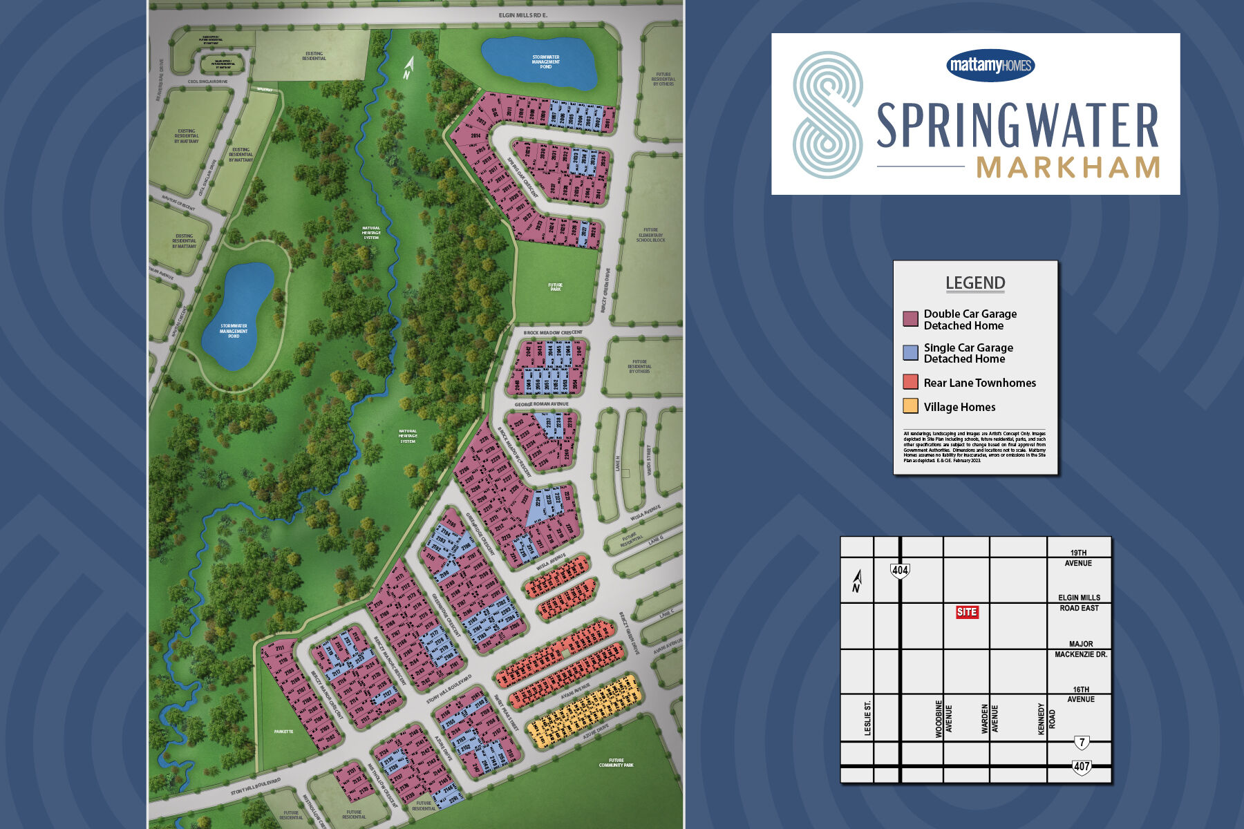 Springwater 2 Site Map