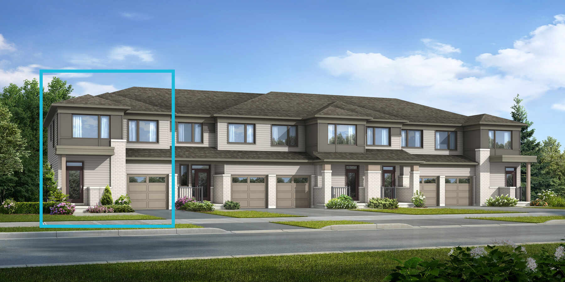 Richmond Meadows Phase 3 Majestic End Transitional Elevation Rendering