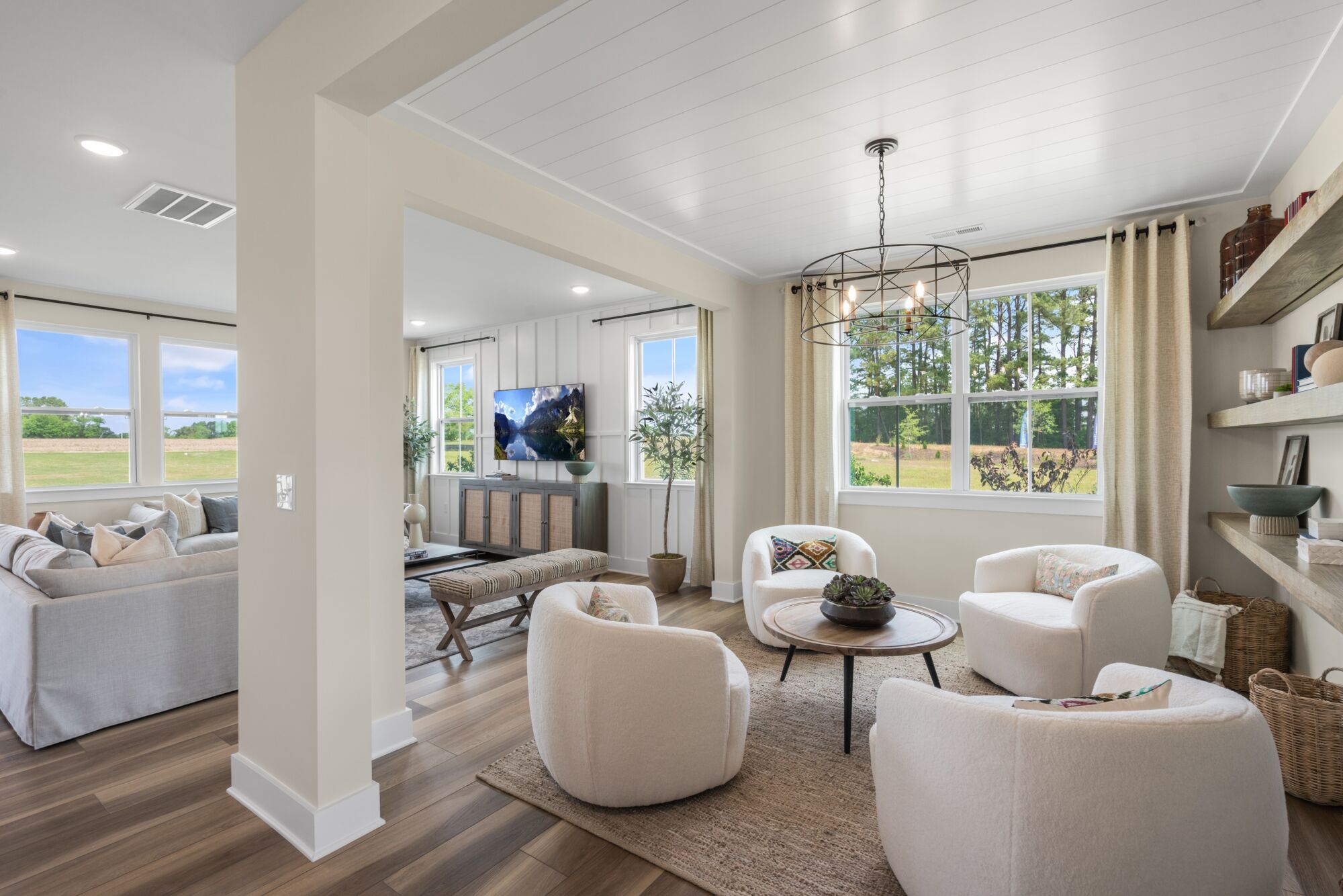 *Photo Representation of the Sequoia Floorplan - Shown with Formal Dining ILO Flex