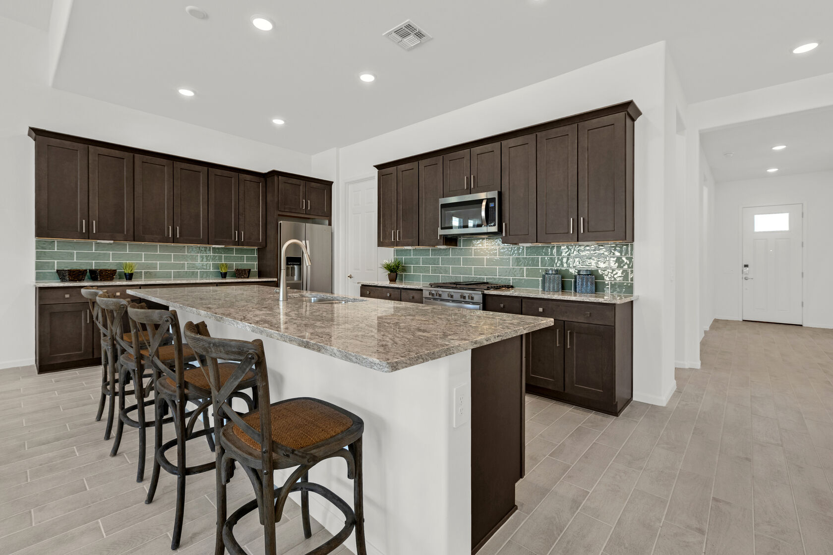 Kitchen (alt view) Staged