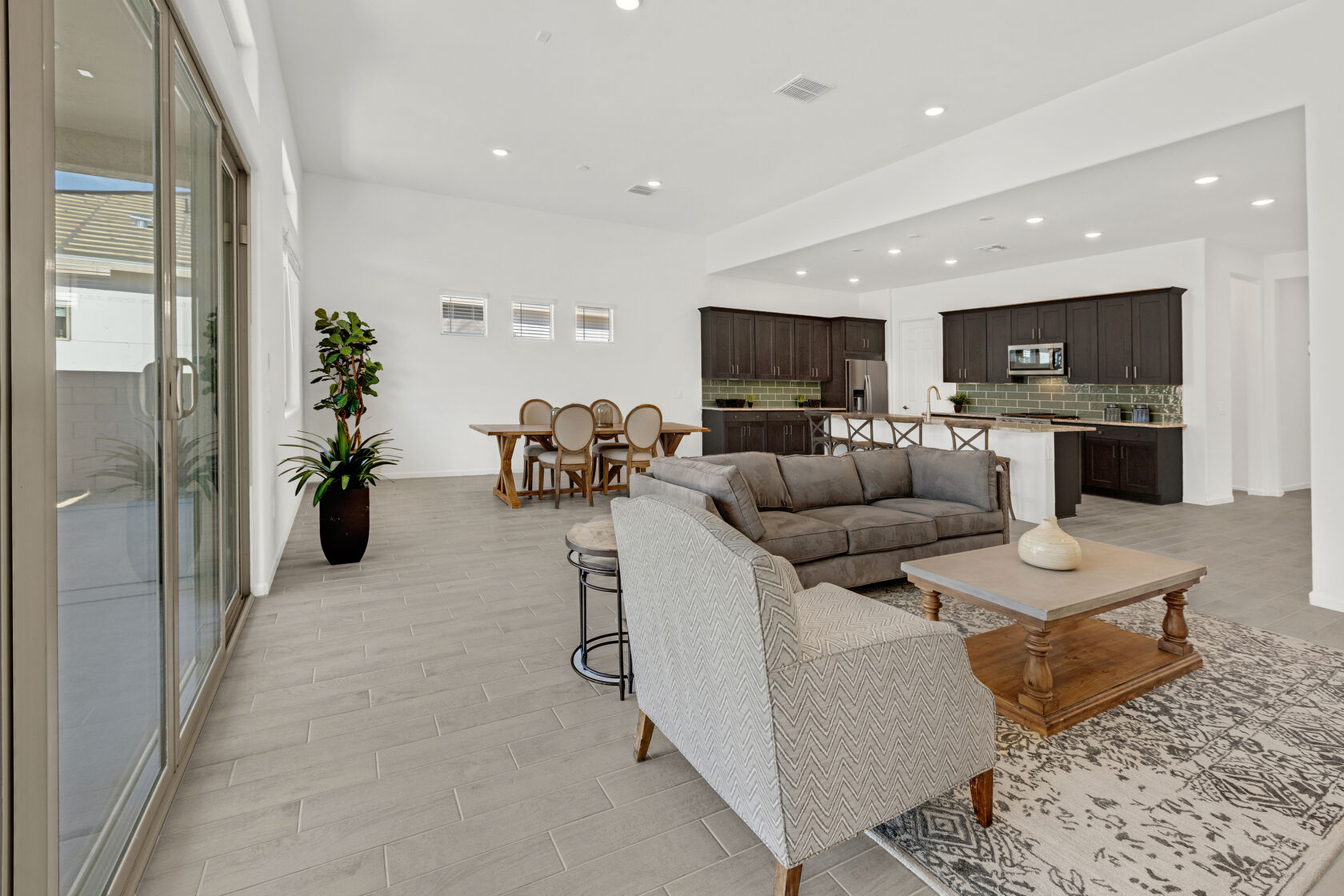 Greatroom (alt view) Staged