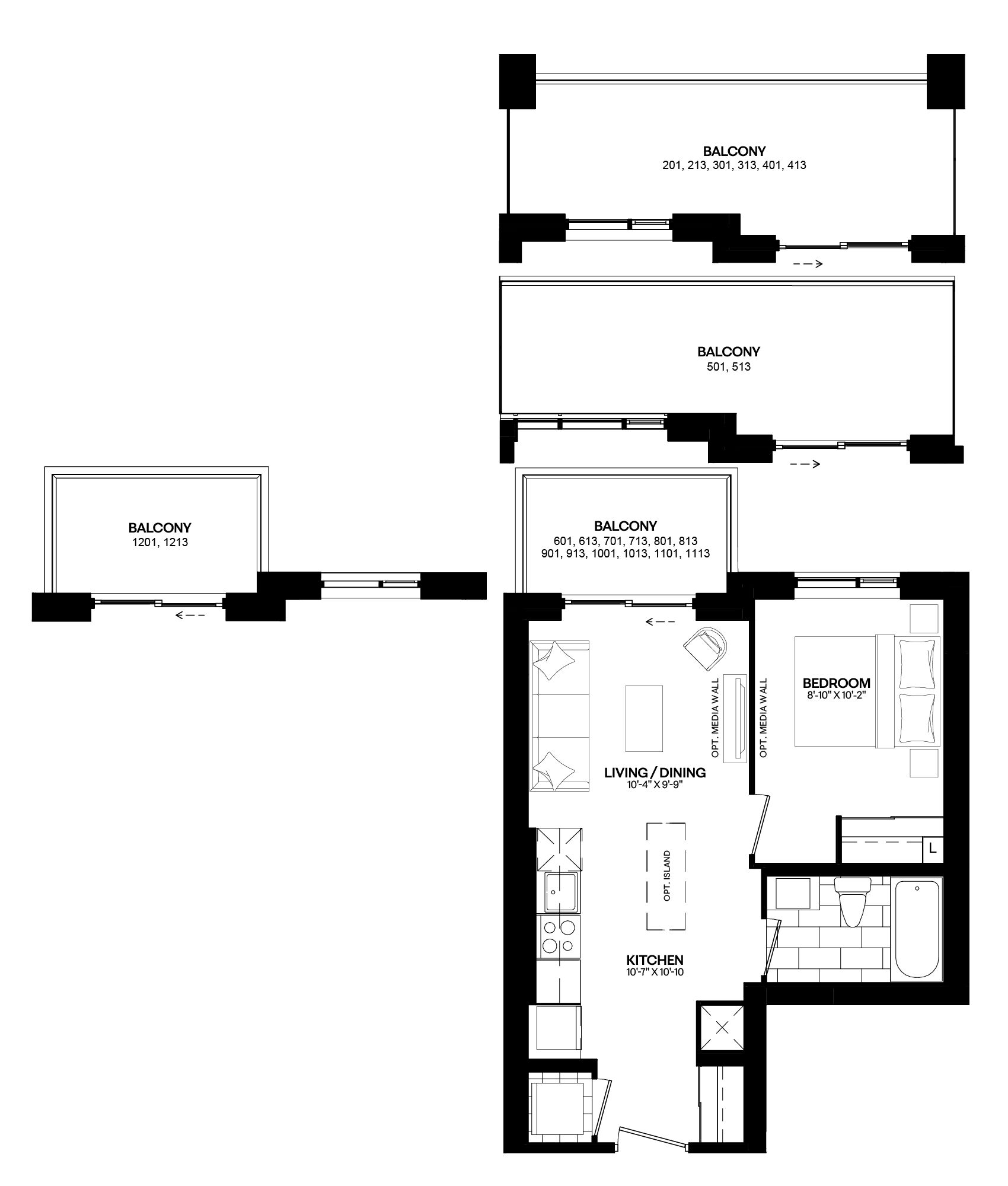 ClockWork 4 Floor Plan 