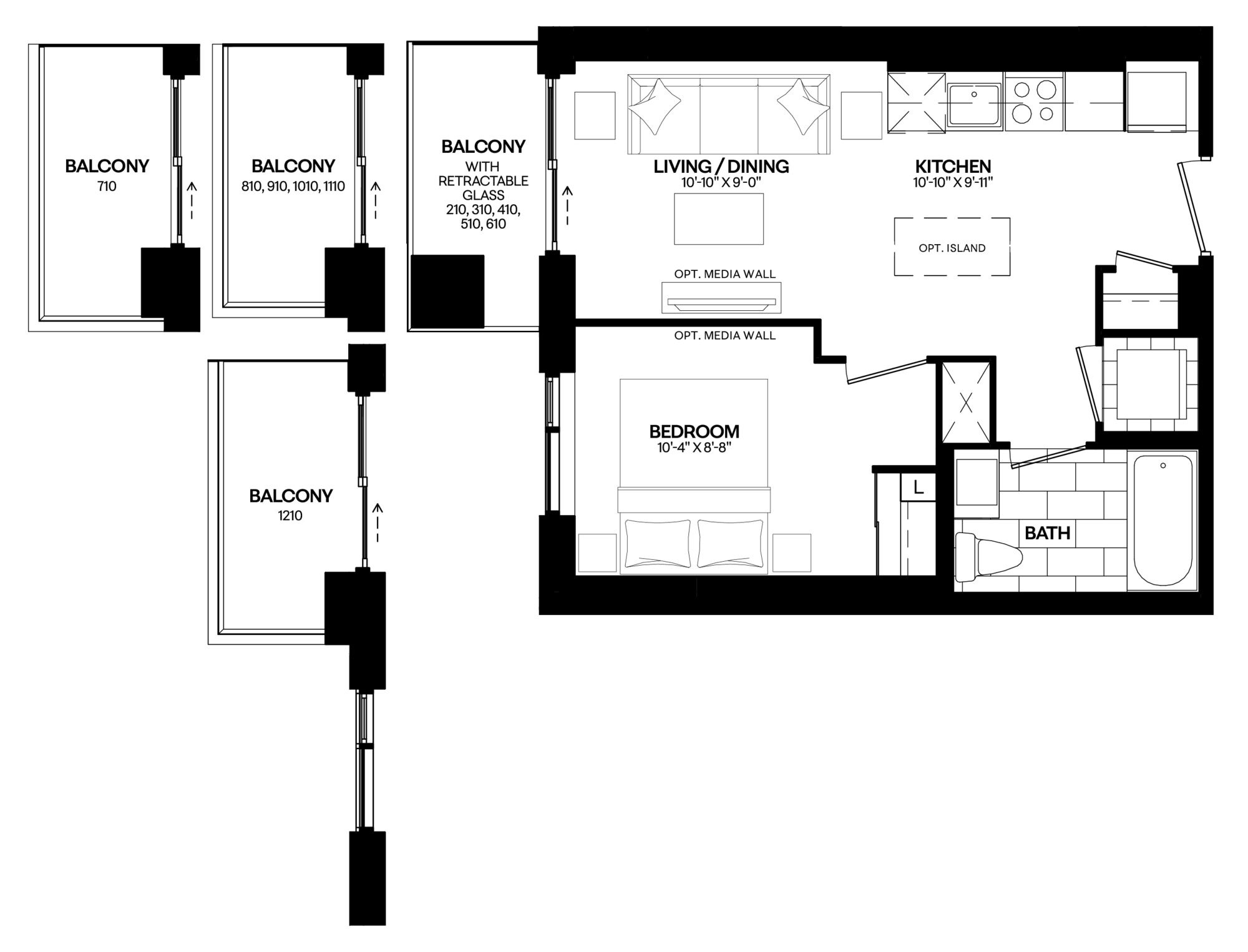 ClockWork 4 Floor Plan 