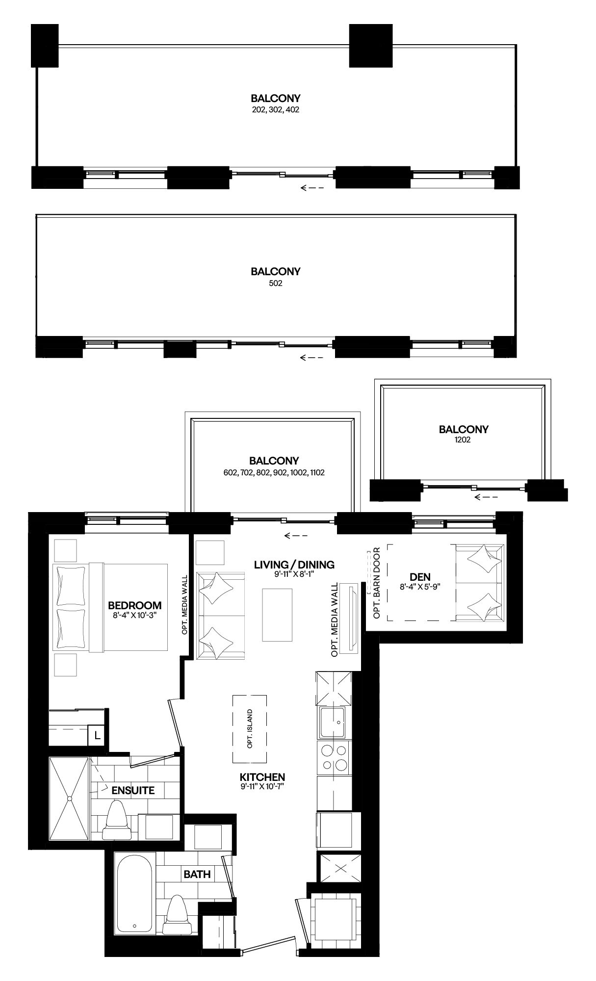 ClockWork 4 Floor Plan 