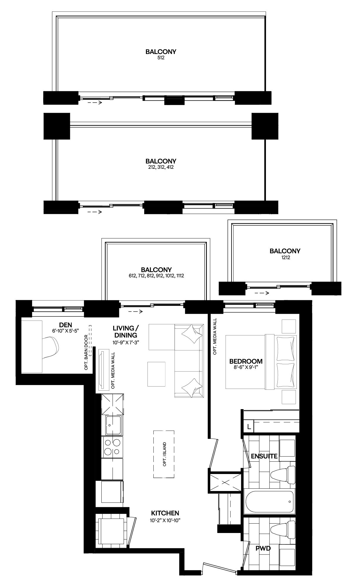 ClockWork 4 Floor Plan 