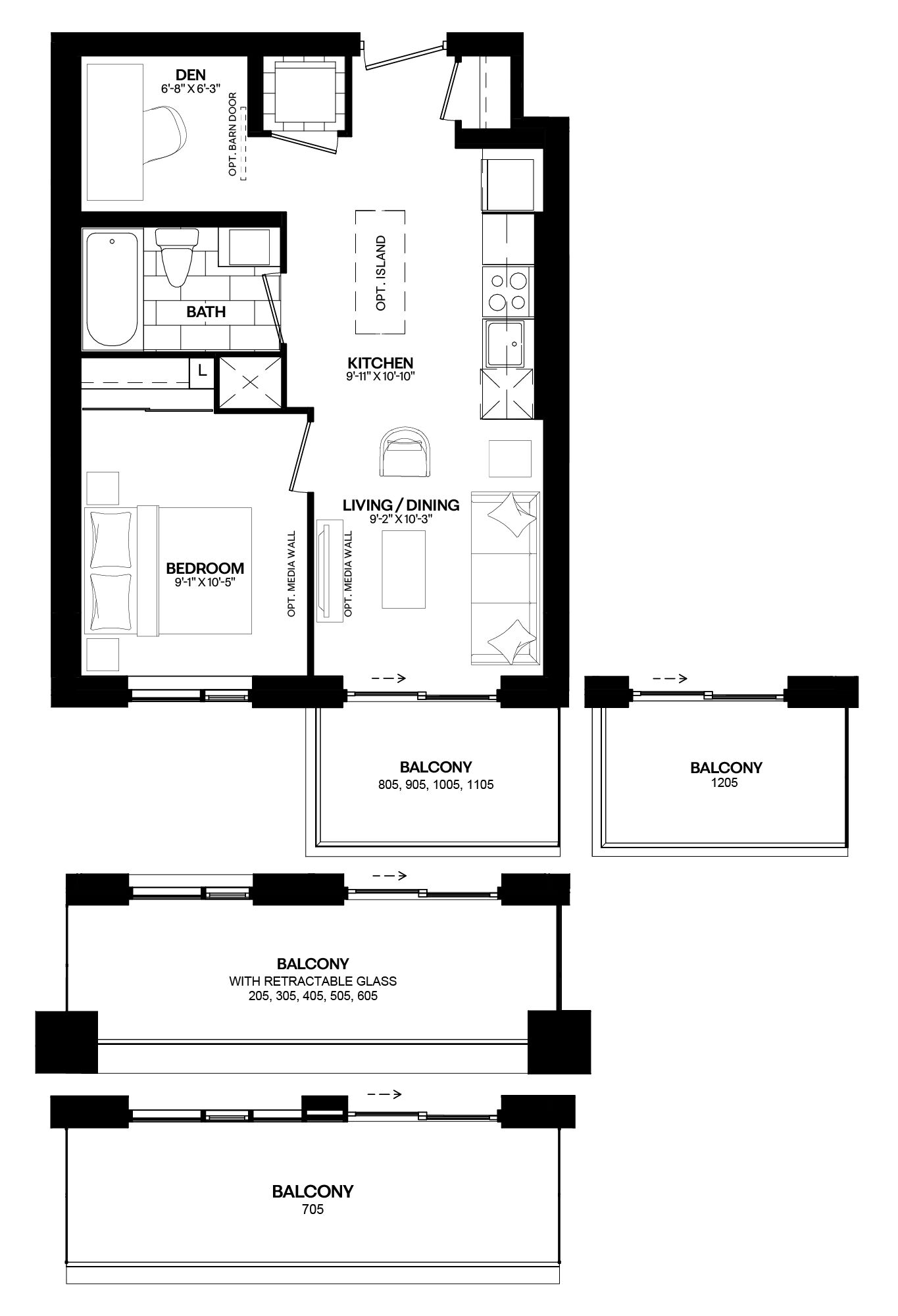 ClockWork 4 Floor Plan 