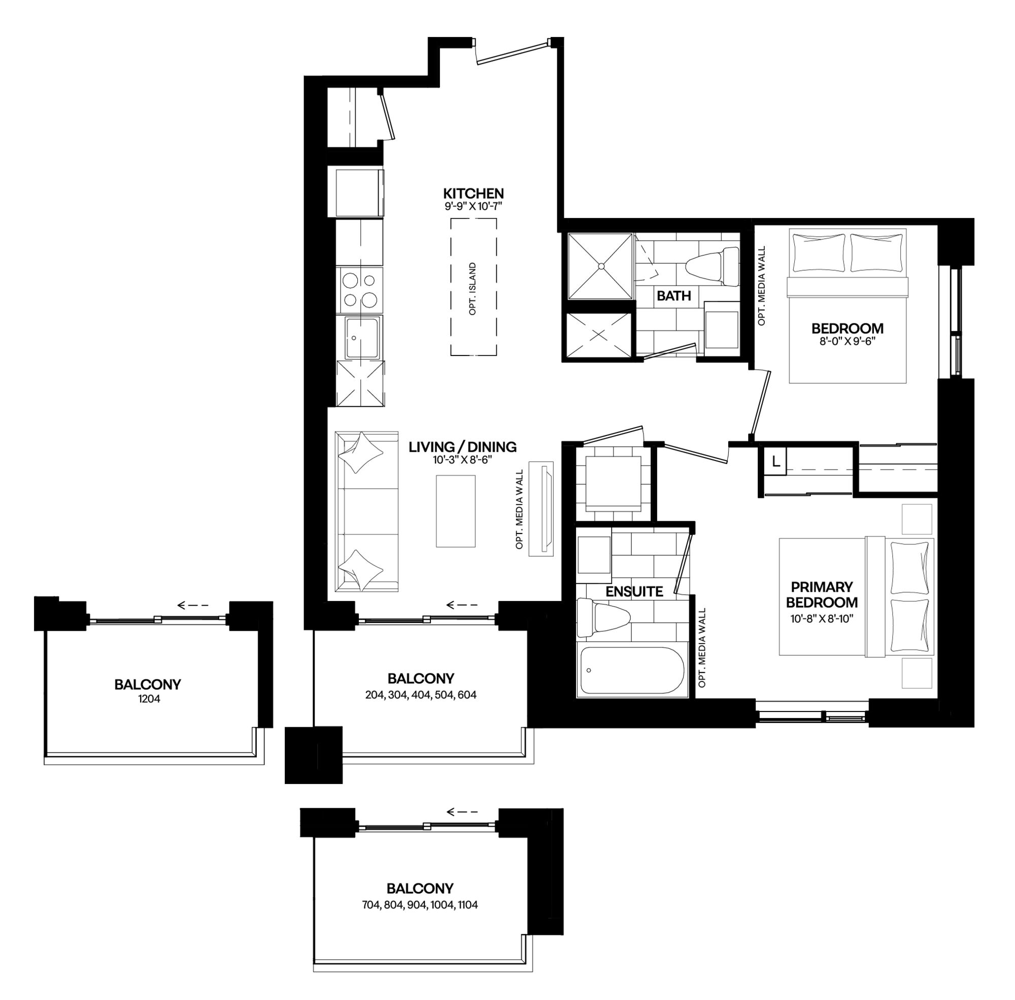 ClockWork 4 Floor Plan 