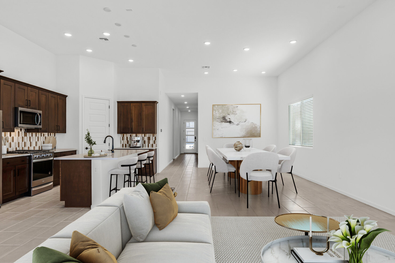 Greatroom - Virtually Staged