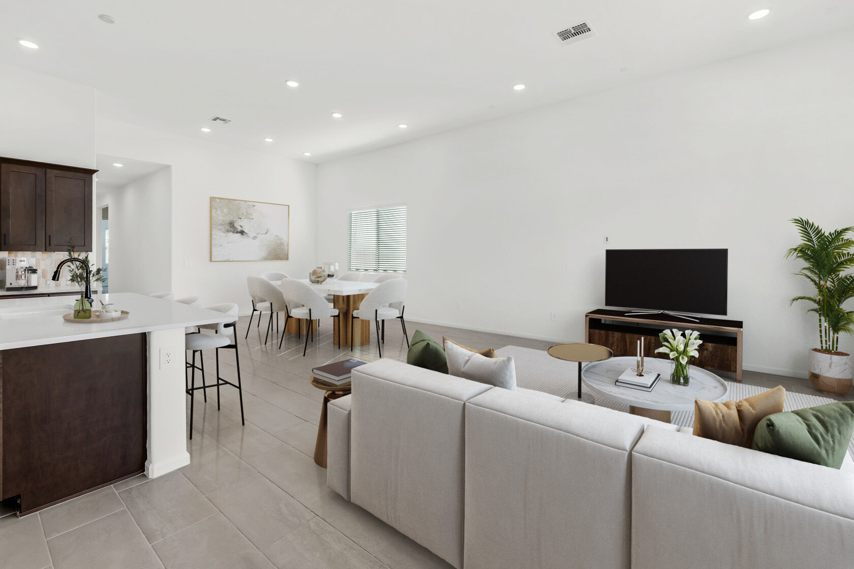 Greatroom - Virtually Staged