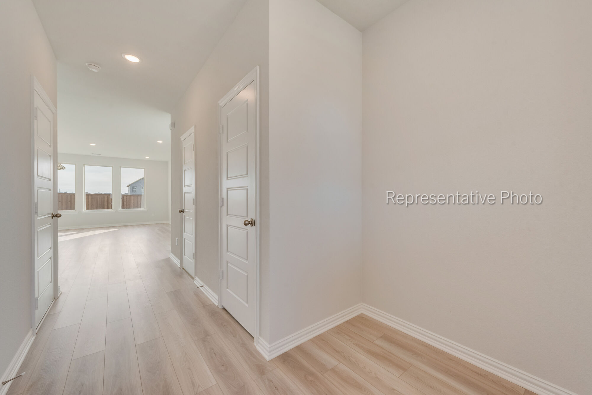 Photo representation of the Gifford plan. Colors, finishes and options will vary.