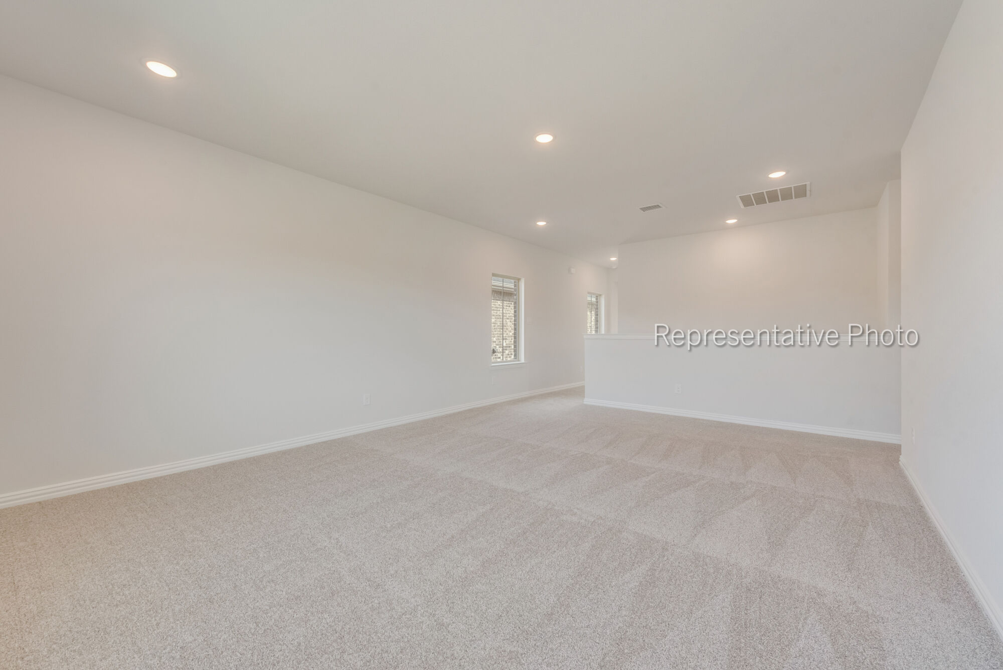 Photo representation of the Gifford plan. Colors, finishes and options will vary.