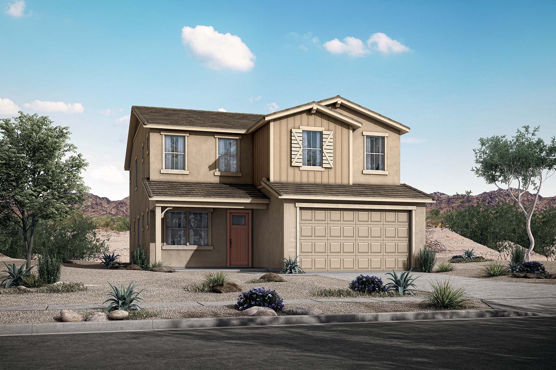 The Osborn plan in Peoria, AZ to Sereno Mattamy Homes