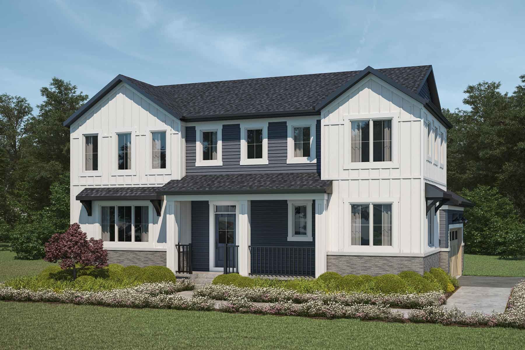 The Norquay plan in Airdrie, AB to Southwinds Mattamy Homes