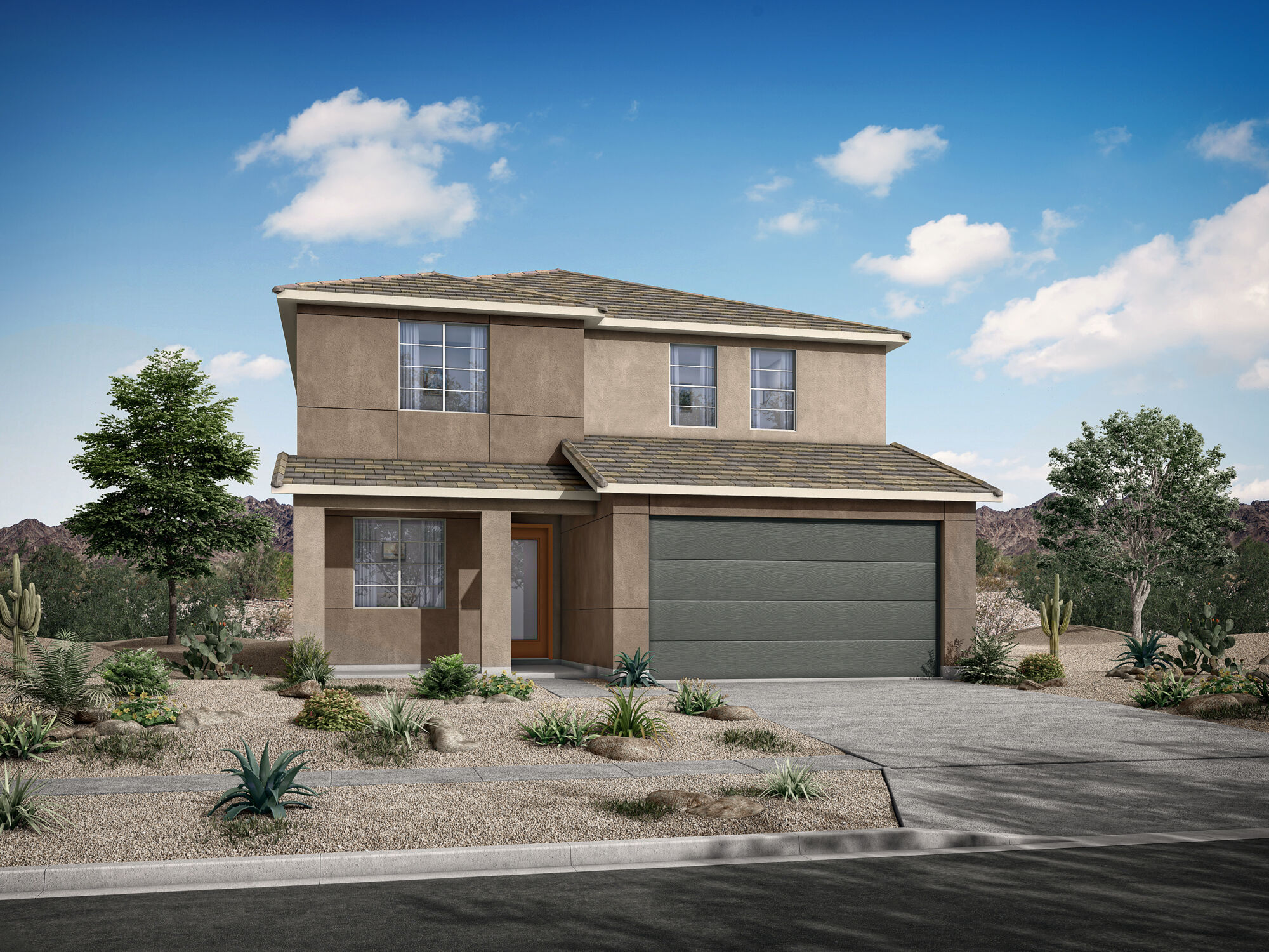 The Sienna plan in San Tan Valley, AZ to Pinnacle at San Tan