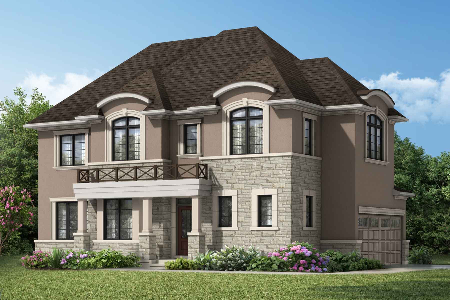 The Maxey Corner plan in Milton, ON, to Hawthorne East Village Mattamy Homes
