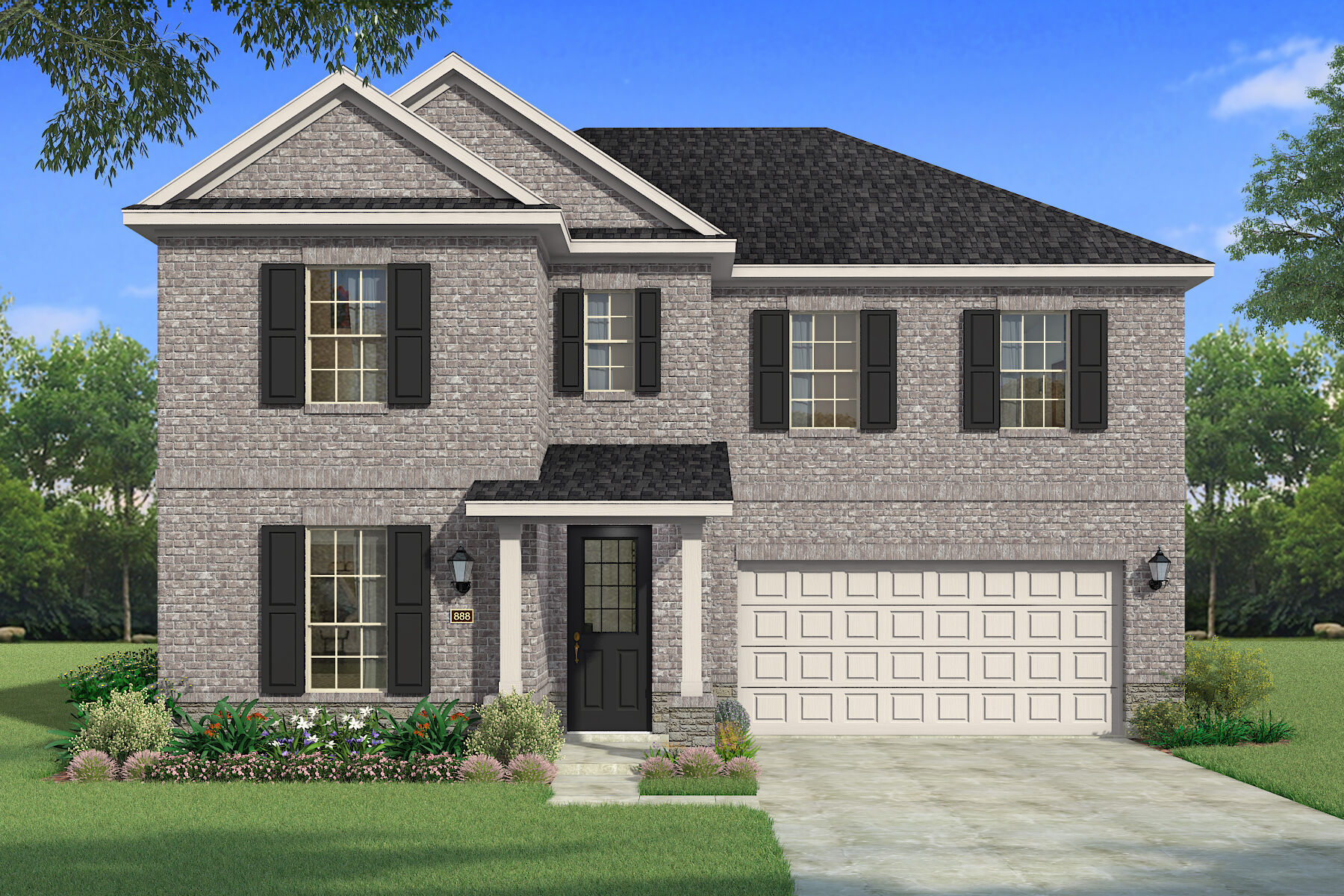 The Isabela plan in Anna, TX to Villages of Hurricane Creek