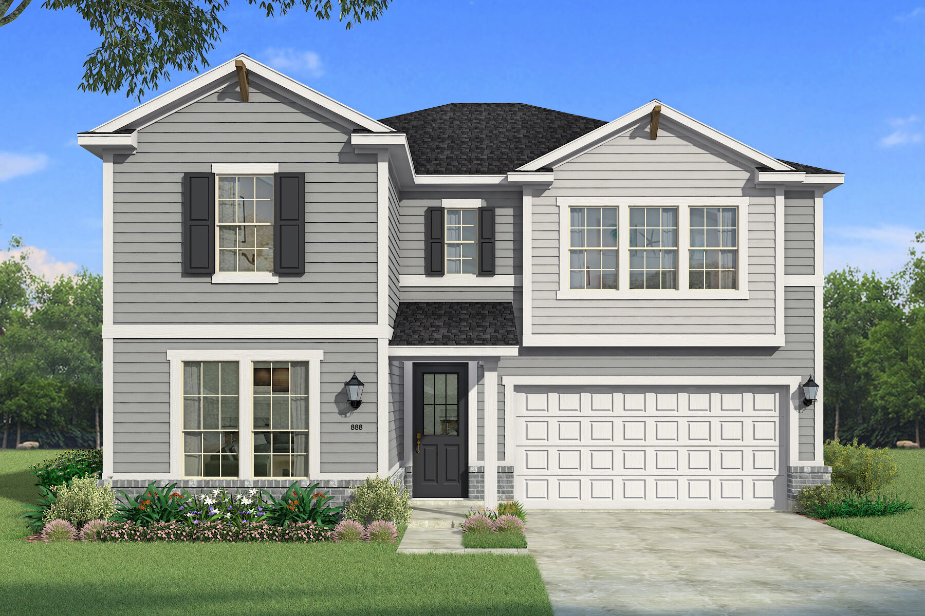 The Tiana plan in Crowley, TX to Crowley 60 Mattamy Homes